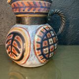 Pitcher in ceramic Jacques Poussine 1960s
