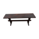 Banc en bois couleur wege