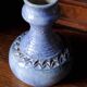 Trio of stoneware vases from the 70s signed and stamped