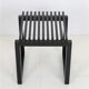 Black "Skagerak" / "Cutter" stool + box by Niels Hvass for Trip Trap / Fritz Hansen