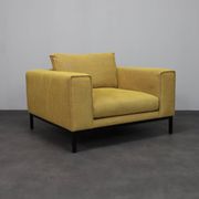 Pair of Custom-Made Love Seats / Oversized Lounge Chairs, 2000s