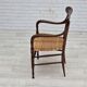 1970s, Italian design by Fratelli Levaggi, 2 armchairs, model "Campanino".