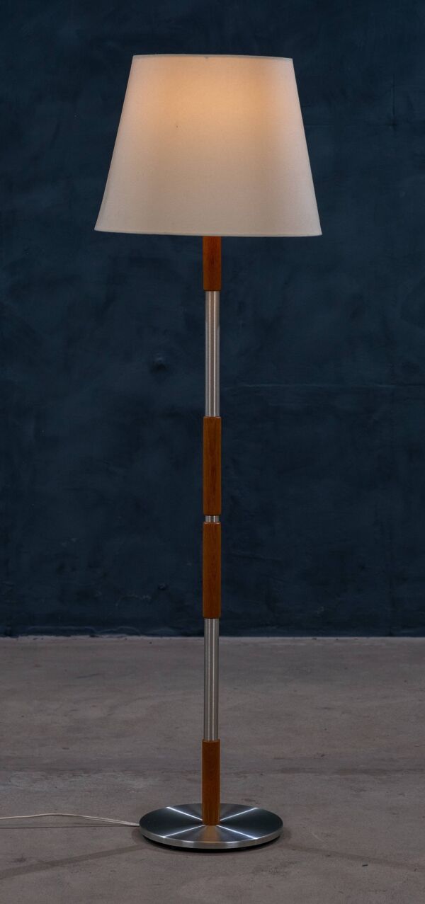 Lampadaire Du milieu Du Siècle En Teck, Design danois, Années 1960