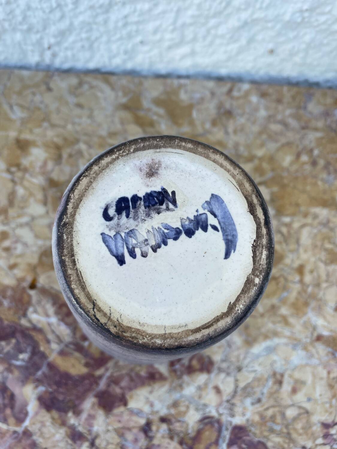 Small Roger Capron Vallauris Vase