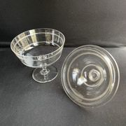 Compotier baccarat engraving nets