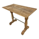 Antique French bistro table | 1920-1940 | Oak wood