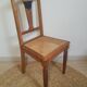 Restyled art deco canned chair
