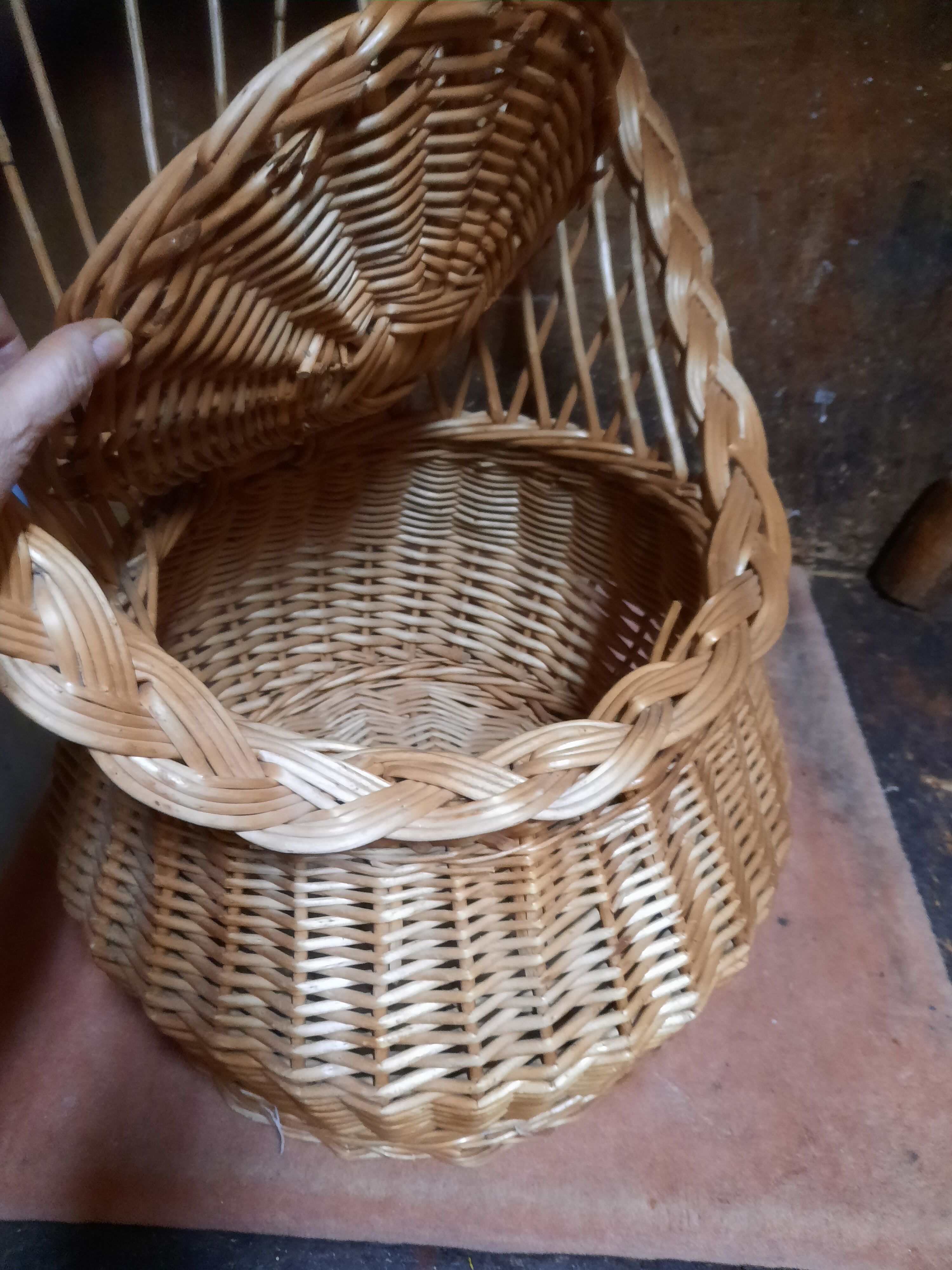 Wicker child chair