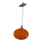 Vintage orange hanging lamp