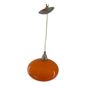 Vintage orange hanging lamp