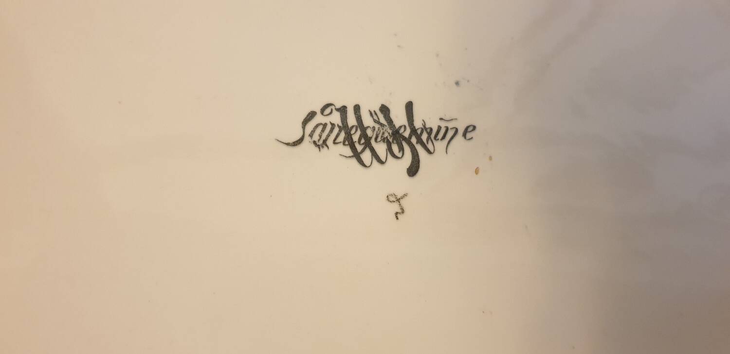 2 Louis XV Dishes from Sarreguemines