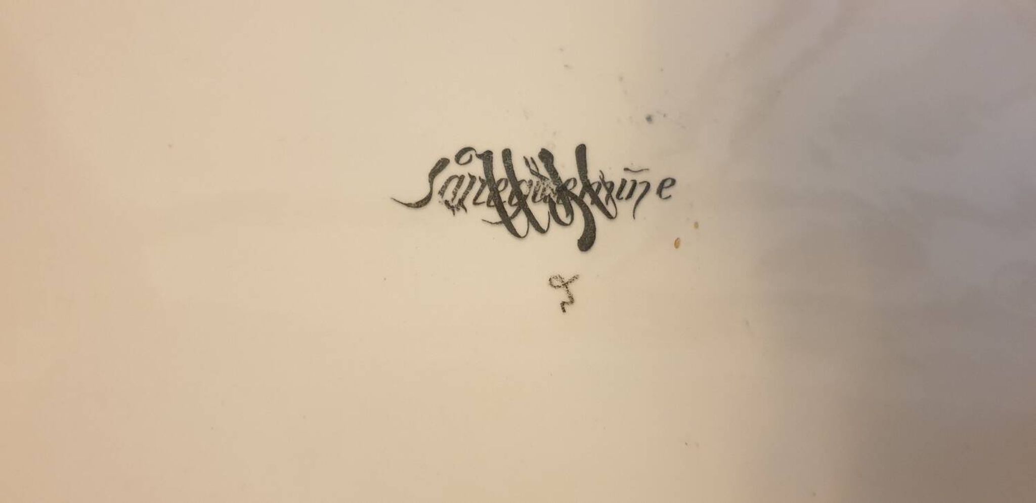 2 Louis XV Dishes from Sarreguemines