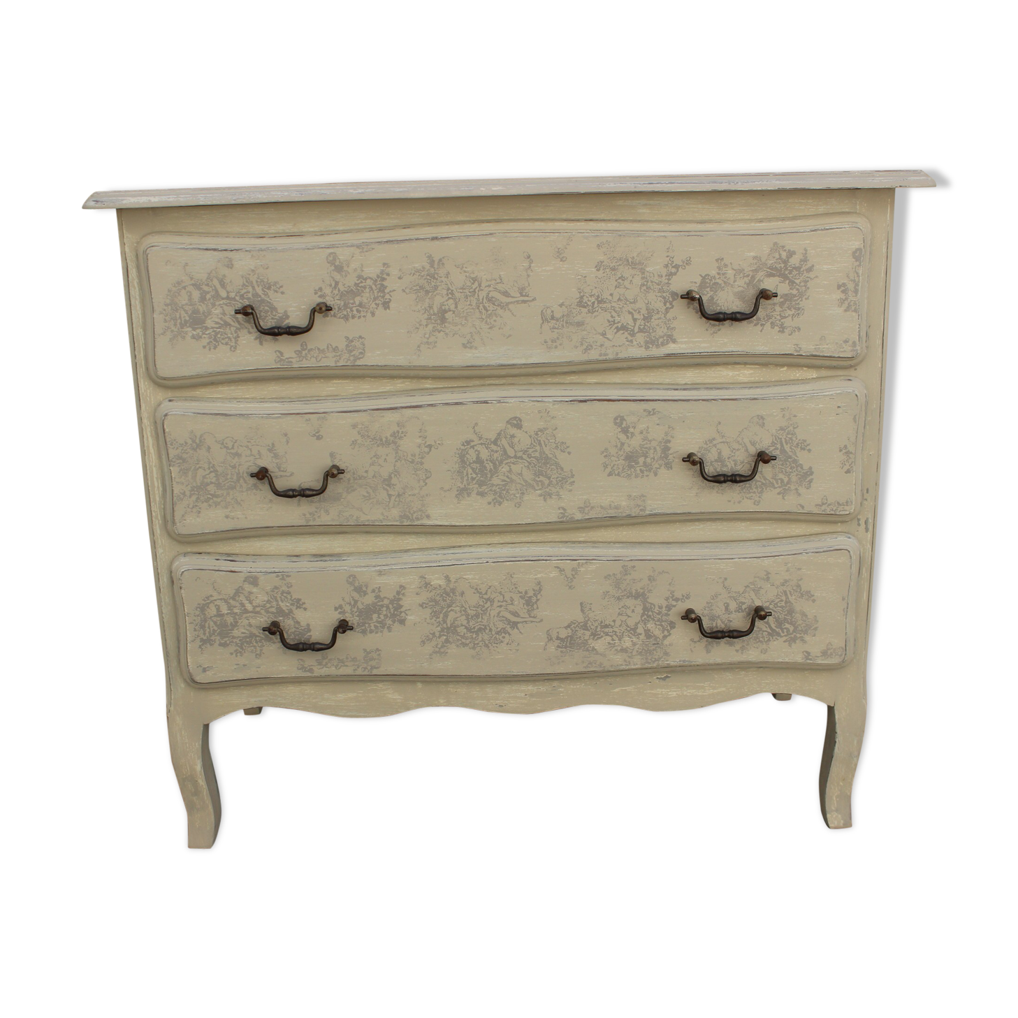 Patina chest of drawers style Louis XV