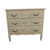 Patina chest of drawers style Louis XV