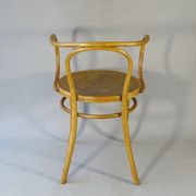 Thonet "Le Corbusier" armchair, circa 1905, star-shaped wooden seat