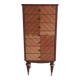 Commode semainier 7 tiroirs style Louis XVI