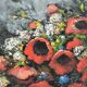 Peinture "Bouquet de fleurs".