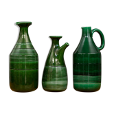 Set of 3 ceramic pitchers by Ambrogio Pozzi for Ceramica Franco Pozzi