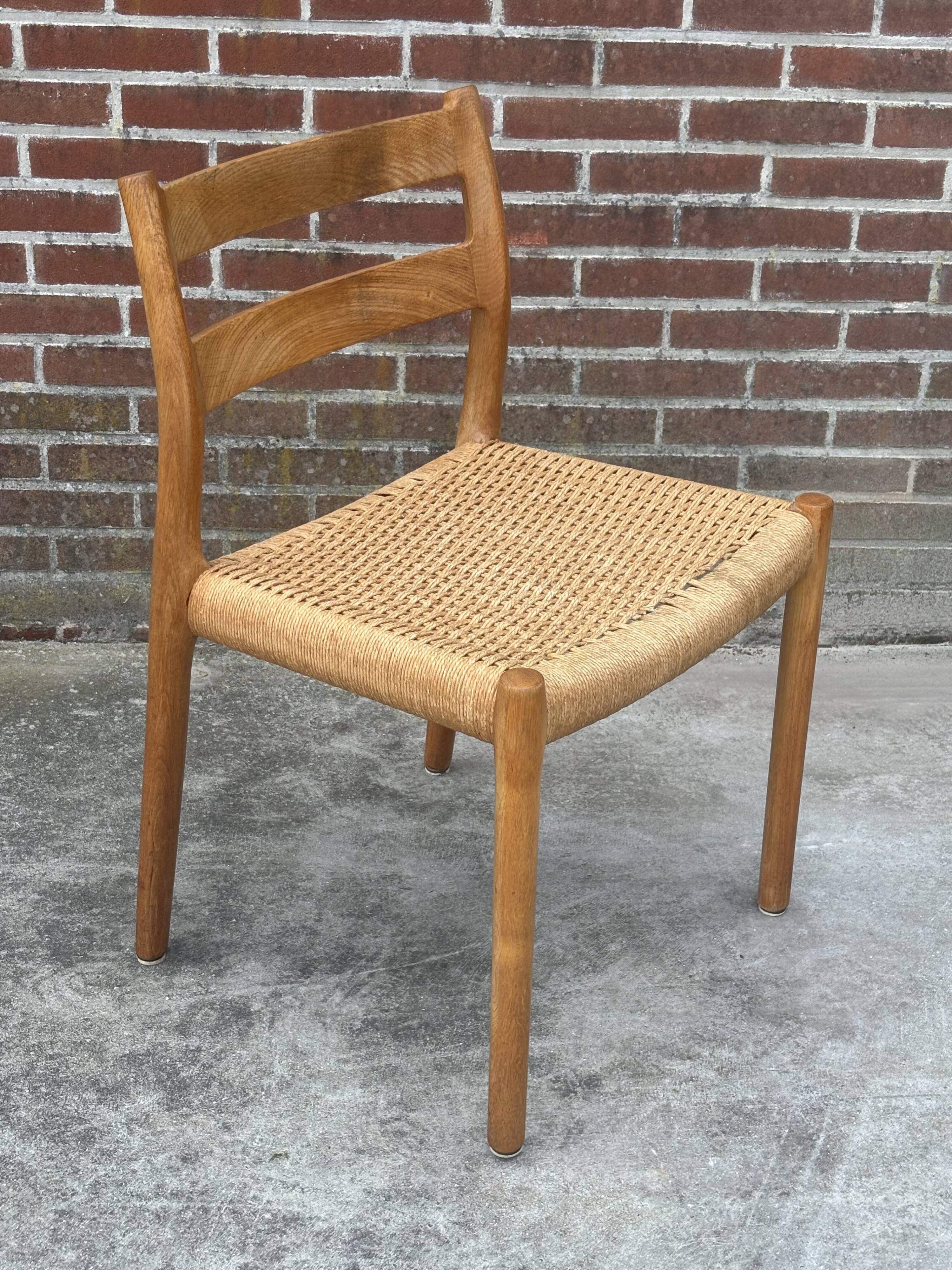 Mid Century Niels O Moller Chair model 84 Danish Design