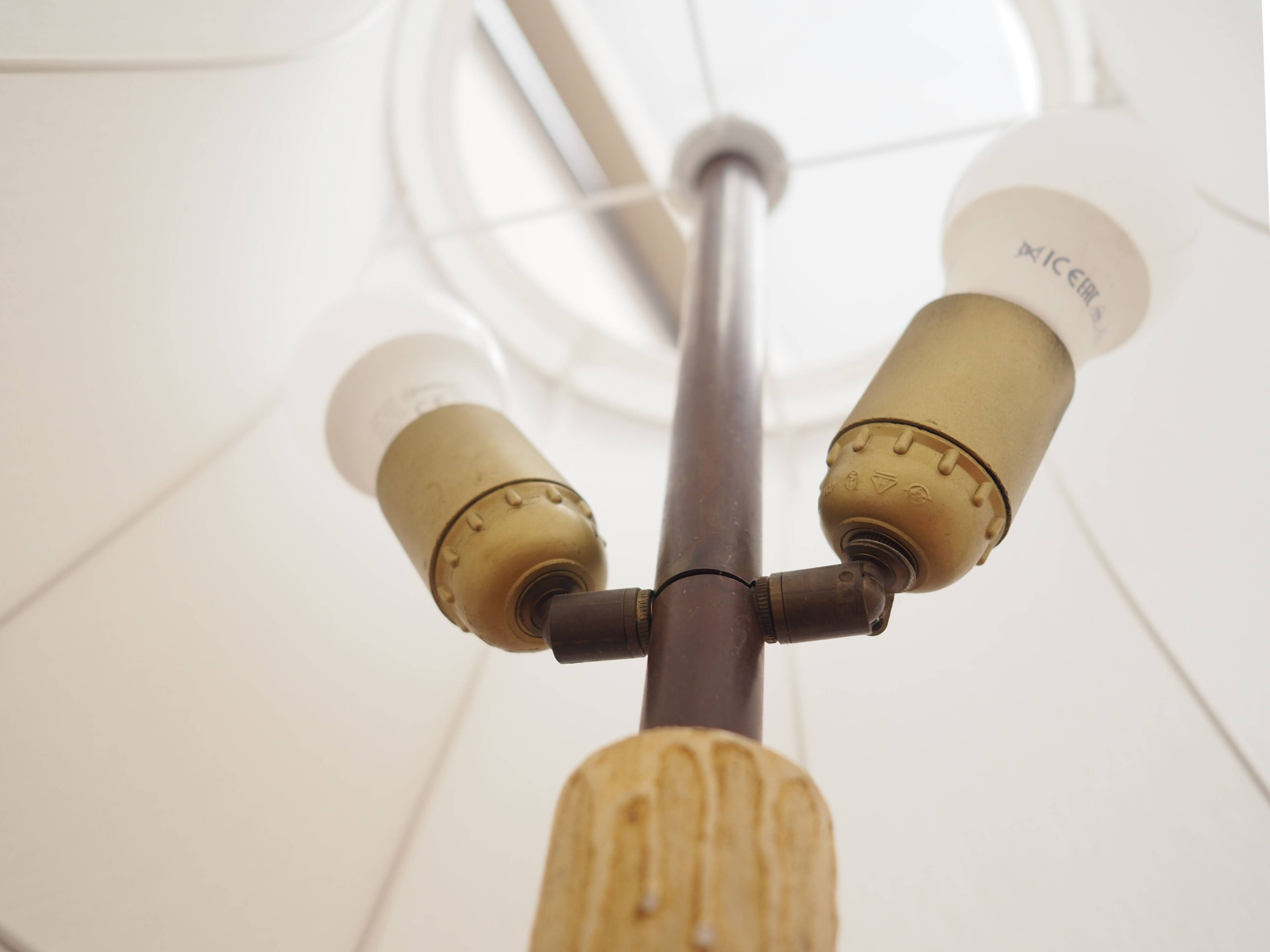 Ceramic lamp, Danish design, 1970s, production: Denmark