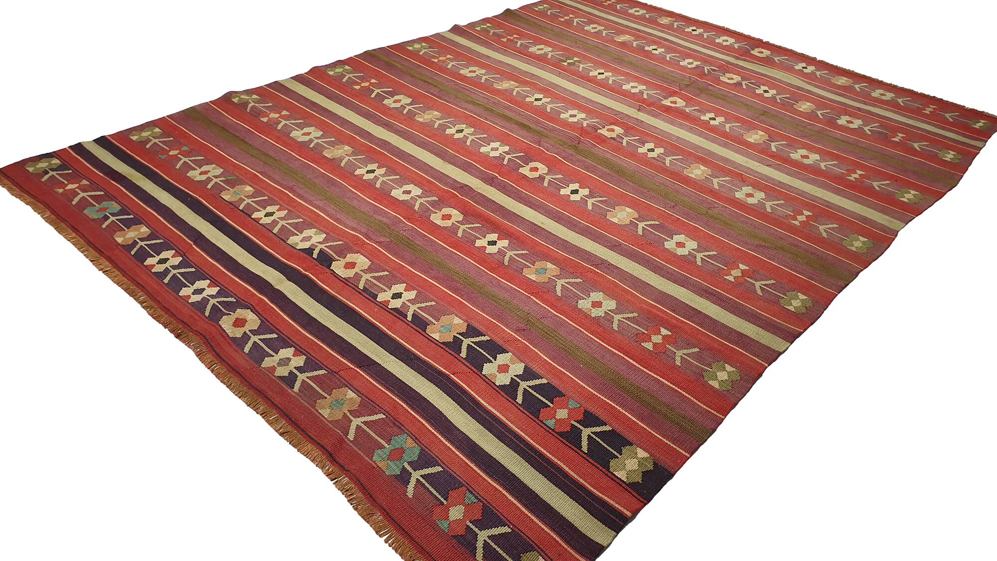 Turkish kilim rug, 293x208 cm, MYK-817