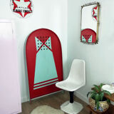 Golden vintage mirror