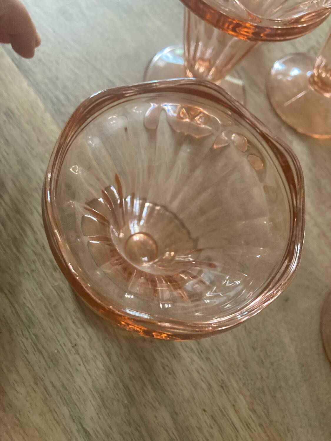 Coupe glace Rosaline vintage