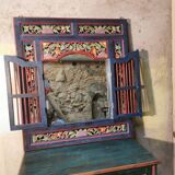Balinese buffet or console and mirror