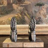 Art Deco bookends H. Moreau 1930