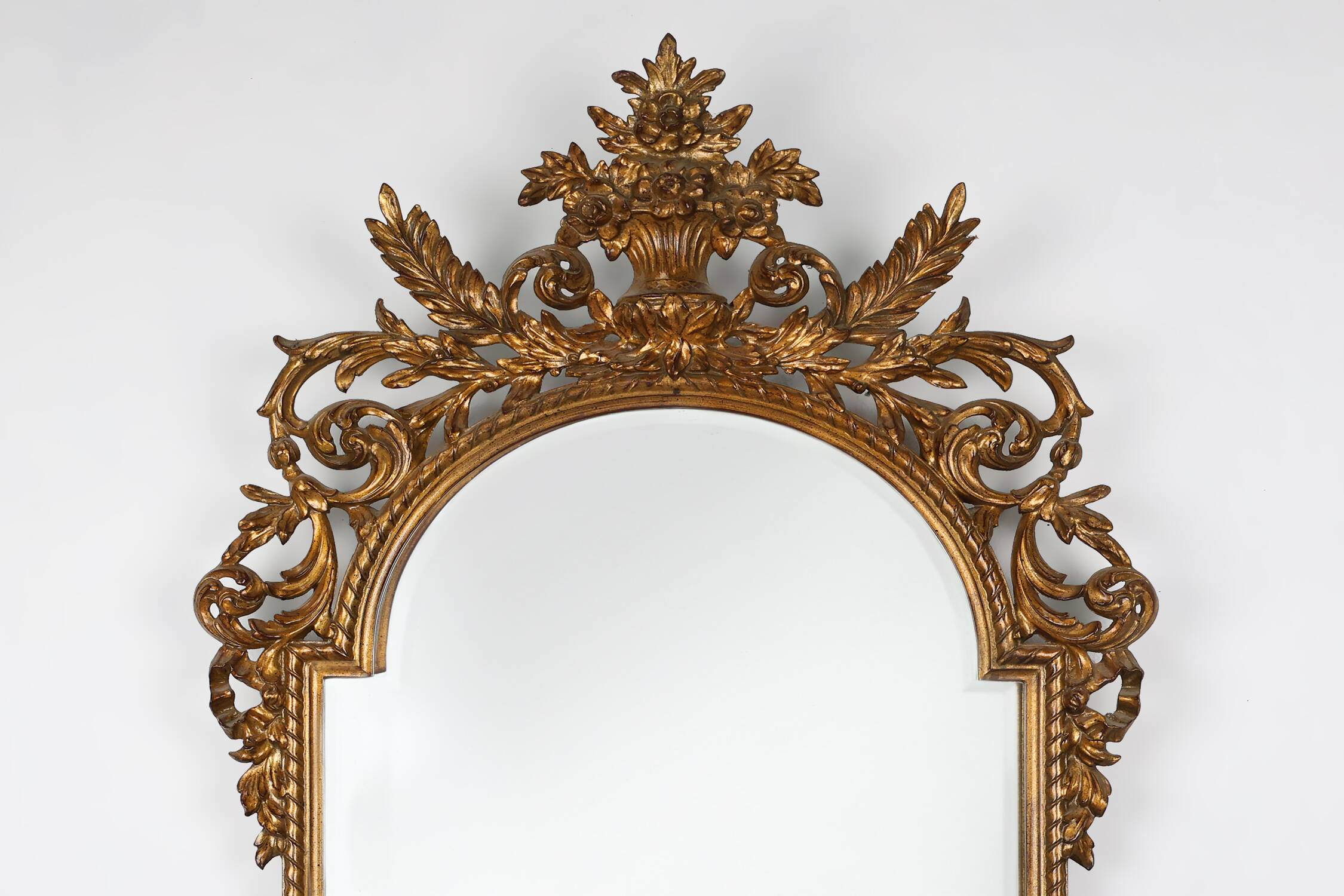 20th Century large Baroque Mirror by Deknudt, Belgium