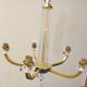 Art Deco chandelier attributed to Jacques Adnet, 1950s/60s.