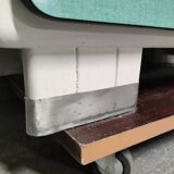 Green Formica cupboard or sideboard - 1960s