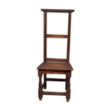 Base chair in solid chene