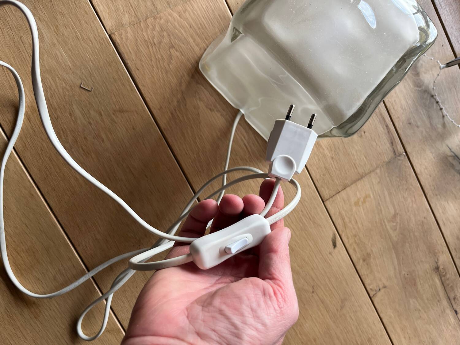 Iviken ice cube lamp for IKEA 1990