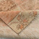 Orange and brown runner rug 78x393cm