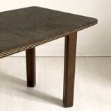 Vintage 70's wooden coffee table, side table or sofa end table
