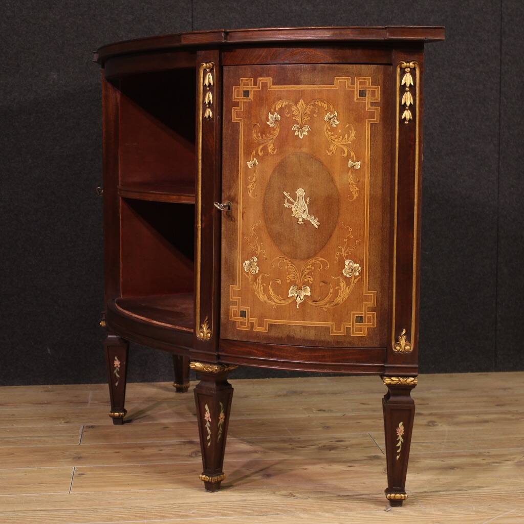 Elegant Louis XVI style inlaid sideboard