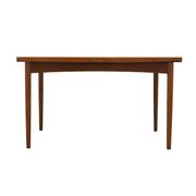 Table en teck, design danois, années 1960, fabriquée au Danemark