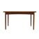 Table en teck, design danois, années 1960, fabriquée au Danemark
