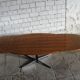 Table oval 50s 60s J.M. Thomas for Wilhelm Renz vintage adjustable system