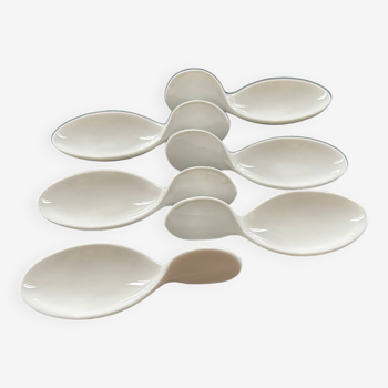 Set of 6 designer amuse bouche spoons