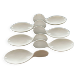 Set of 6 designer amuse bouche spoons