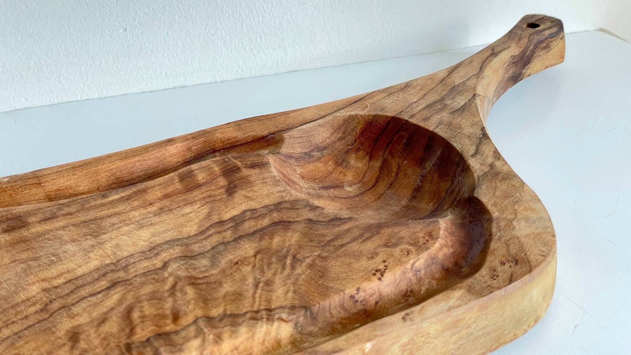 XL Vintage Olive Wood Cutting Board