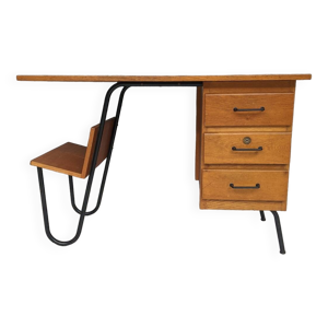 bureau vintage en bois