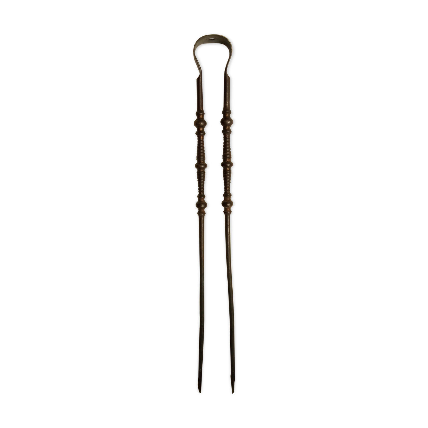 Accessoire de cheminée pince XIXème