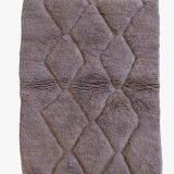 Beni Mrirt Taupe Rug - 152 x 112 cm