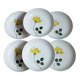 6 Villeroy and Boch Ophélia soup plates