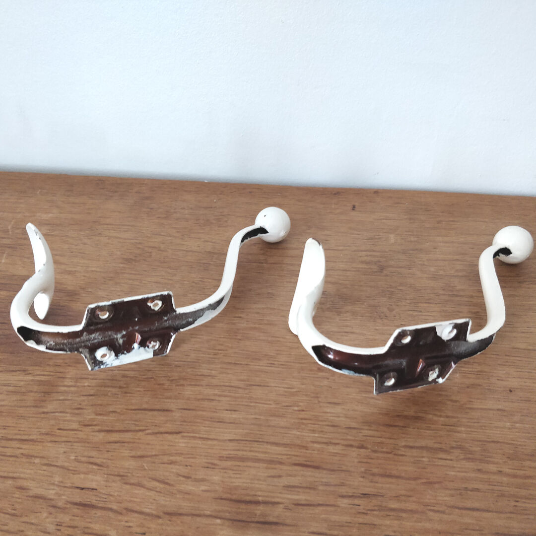 Old pair of metal pads