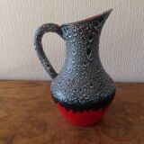 red and gray pitcher