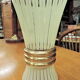 Glass 1960s vase